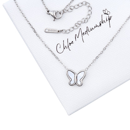 Butterfly Necklace Set - A Symbol of Beautiful Renewal