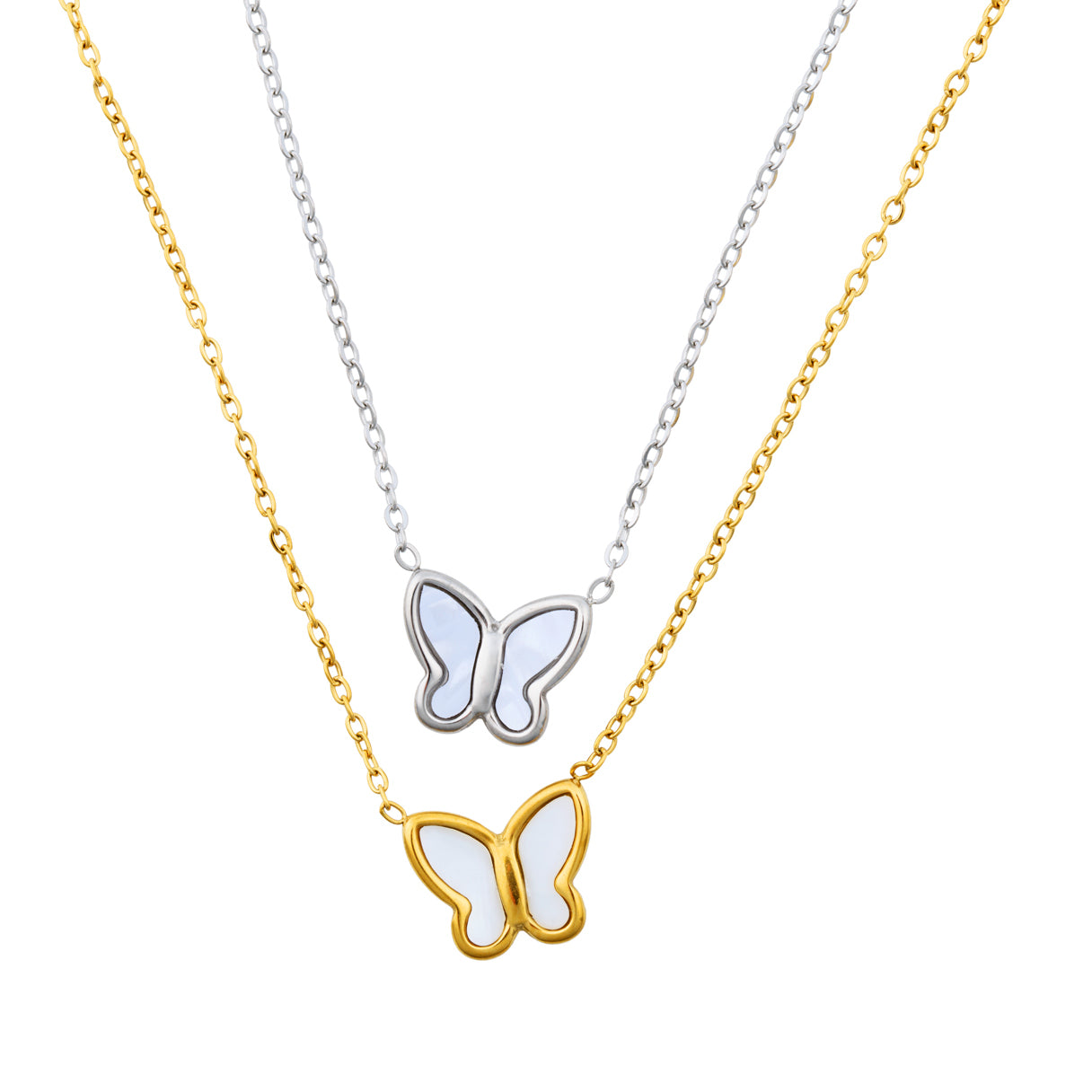Butterfly Necklace Set - A Symbol of Beautiful Renewal