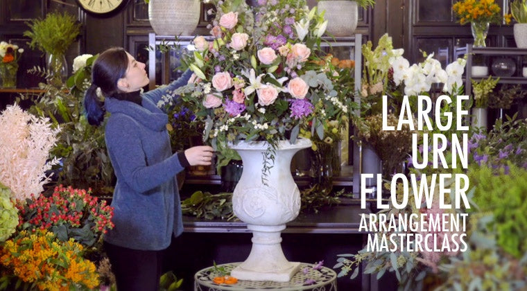 Large Urn Flower Arrangement Masterclass - Online Course