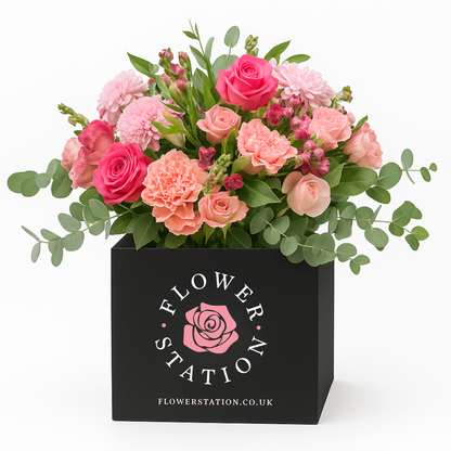 Pink Garden Bouquet Deluxe